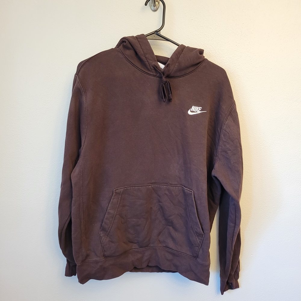 Nike Men's Dark Brown Hoodie